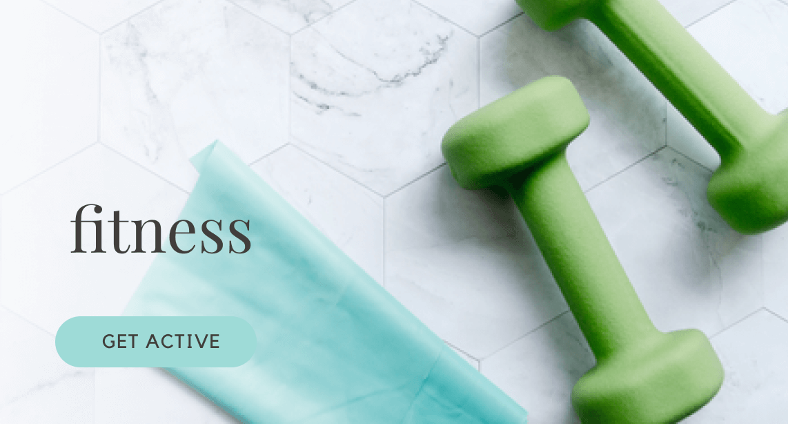 fitness image with button